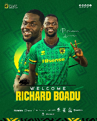 Richard Boadu joined Asante Kotoko from Medeama