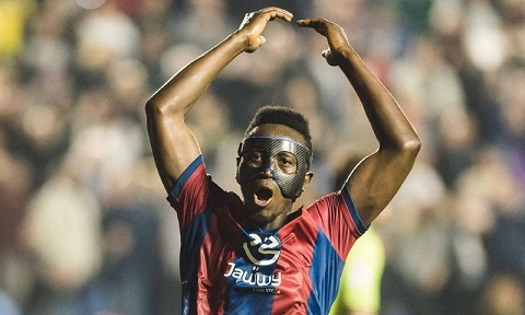 Emmanuel Boateng scored an hat-trick against Barcelona