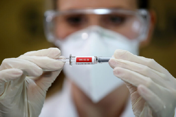 File photo of a coronavirus vaccine