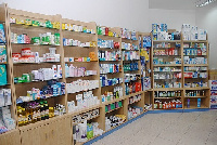 A photo of a pharmacy