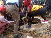 Yaw George has lost his life after a Well he was renovating collapsed on him