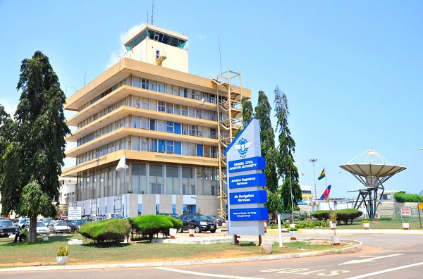 The Ghana Civil Aviation Authority Headquaters at the KIA Airport [File Photo]