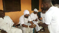 Teshie Osabu Ayiku Wulomo, Nuumo Adjei Sankuma  III and Teshie elders