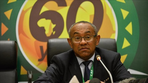 CAF president Ahmad Ahmad