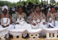 Ga traditional ceremony. Photo Credit: EasyTrackGhana.com