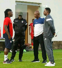 James Kwasi Appiah (second) from right