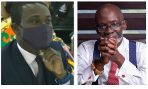 Lawyer Kissi Agyebeng and Gabby Asare Otchere-Darko