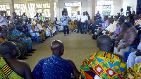 Some traditional chiefs in Ghana