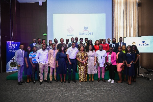 Staff of Access Bank with a  section of participants at the event