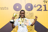 Ghana’s 2021 Spelling Bee National Champion, Naa Koshie Manyo-Plange