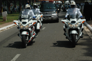 Kufuor Motorcade