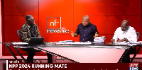 Samuel Okudzeto Ablakwa speaking on JoyNews' Newsfile