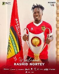 Rashid Nortey joins Asante Kotoko as a free agent from Medeama