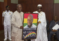 Haruna Attah former President, John Mahama