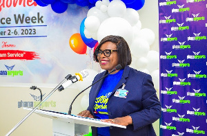 Madam Pamela Djamson-Tettey, Managing Director of Ghana Airports Company Limited