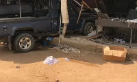 The accident occurred along the Adeiso-Nsawam road