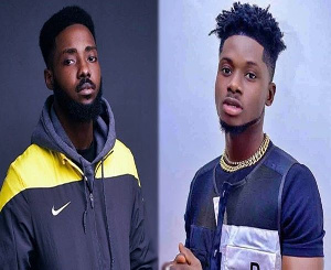 Musician Eddie Khae and Kuami Eugene