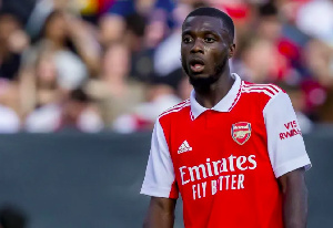 Nicolas Pepe's last goal for Arsenal was against Wolves in a 2-1 win in February 2022