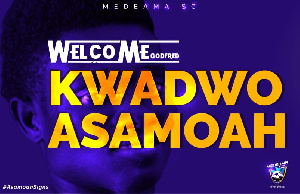 Midfielder Kwadwo Asamoah