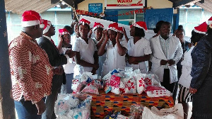 Staff of Gold Coast Fund Management (GCFM) at the Ridge hospital