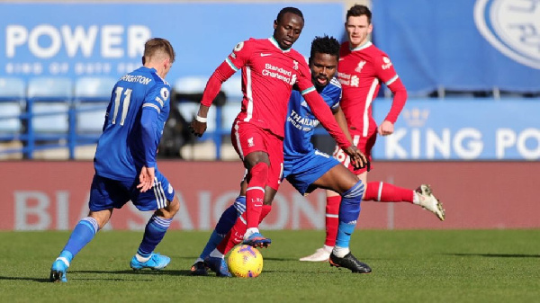 Black Stars defender, Daniel Amartey featured for the Foxes in their 3-1 win over Liverpool