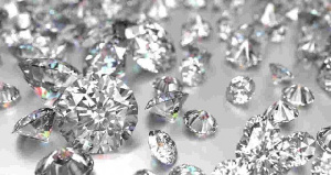 Diamonds at display