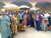 Amansie Chiefs in a group photograph