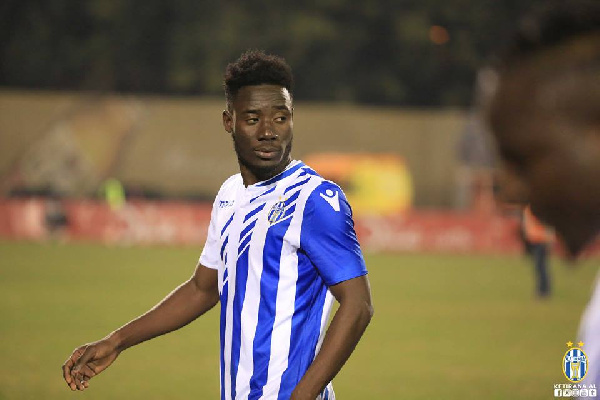 FK Tirana midfielder Winful Cobbina