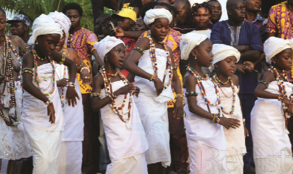 Akpema initiation ceremony/Photo credit: ReVista