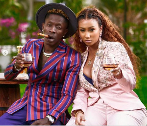 Shatta Wale with Hajia4Reall