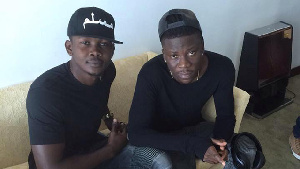 stonebwoy with Black Cedi