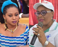 Gender Minister, Sarah Adwoa Safo and Gertrude Quashigah