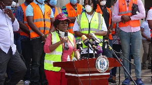 Minister of Sanitation and Water Resources, Cecilia Abena Dapaah