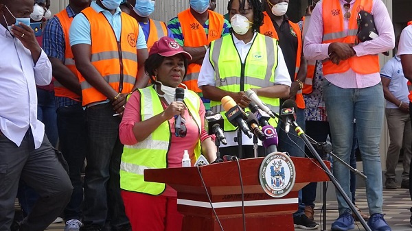 Minister of Sanitation and Water Resources, Cecilia Abena Dapaah