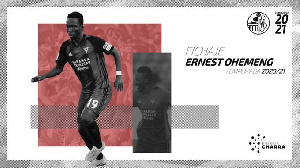 Ghanaian winger, Ernest Ohemeng