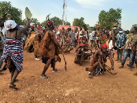 Celebrants during the festival