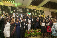 A section of the winners at the 9th GITTA