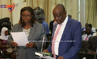 Minister Designate for National Security Albert Kan Dapah during the vetting