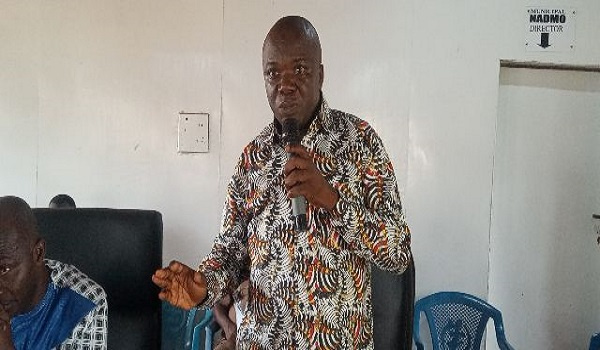 Simon Kwaku Tetteh, Municipal Chief Executive for Lower Manya Krobo Municipal Assembly