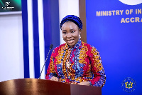 Deputy Minister of Information, Ms. Fatimatu Abubakar