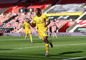 Ghana international Eddie Nketiah