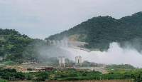 The Ethiopian authorities released this picture of the dam last week