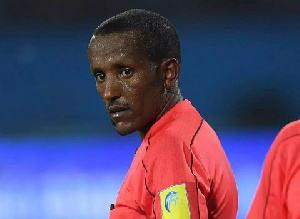 Weyesa officiated Kotoko vs Al Hilal at the Baba Yara Stadium in March