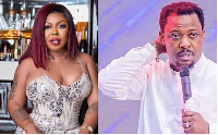 Actress Afia Schwarzenegger and Prophet Nigel Gaisie