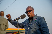 Former president John Dramani Mahama