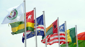 ECOWAS flags