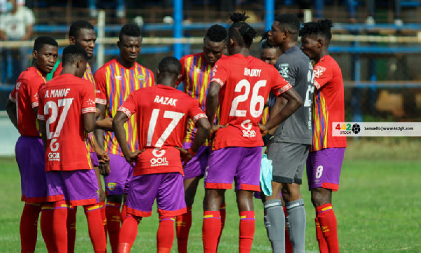 Accra Hearts of Oak SC players