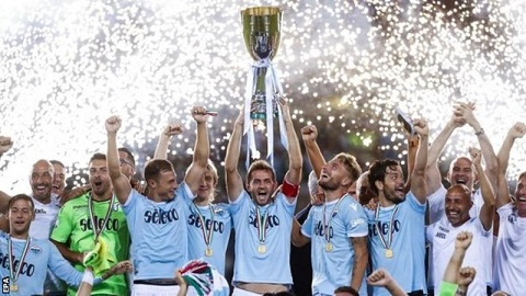 Lazio  won this year's edition