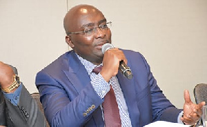 Vice President Mahamudu Bawumia commissioned the liquid bulk terminal