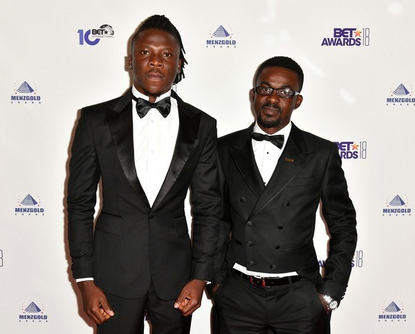 Stonebwoy and Nana Appiah Mensah